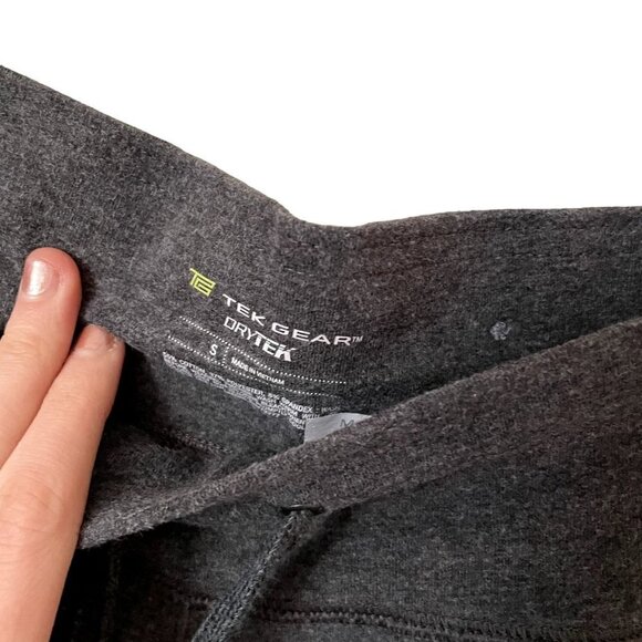 TekGear Drytek gray sweatpants drawstring waist pockets casual athleisure - Picture 4 of 6